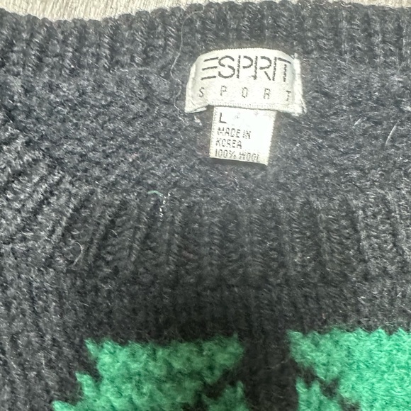 Vintage 90s Wool Esprit Sweater - Picture 2 of 4